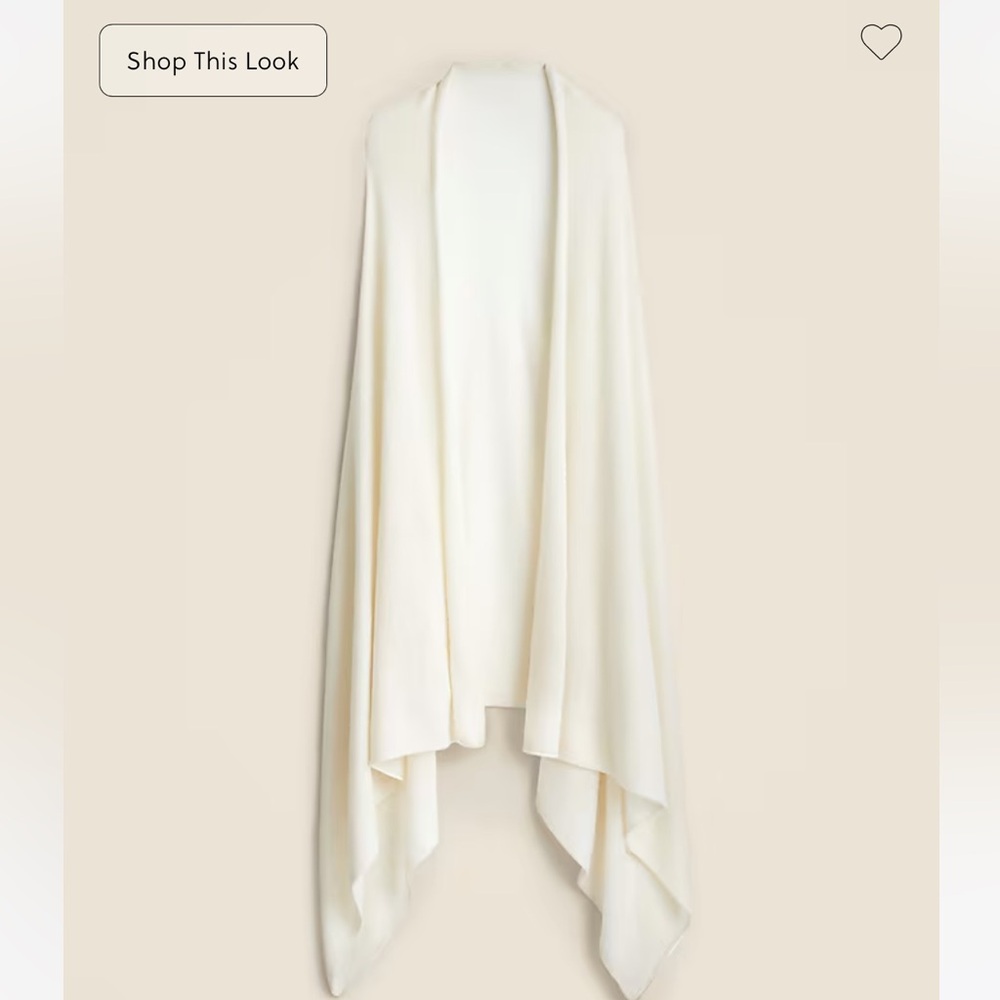 Jcrew Oversized Cashmere Wrap - Picture 3 of 4